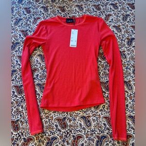 Free People XS Intimates Long Sleeve Shirt NWT